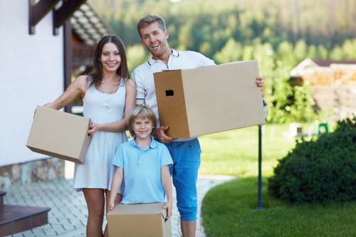 Office relocation support from removal companies in Roehampton