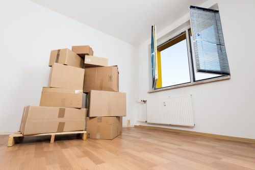 Moving support in Roehampton with van for boxes and household items