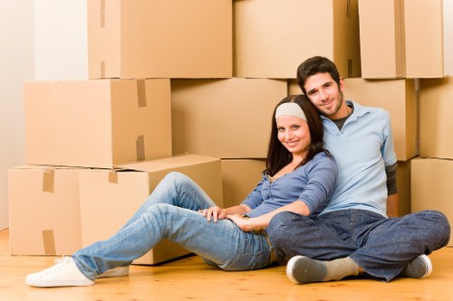 Local movers handling a flat move in Roehampton