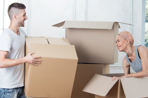 Furniture handling and access planning for a Roehampton relocation