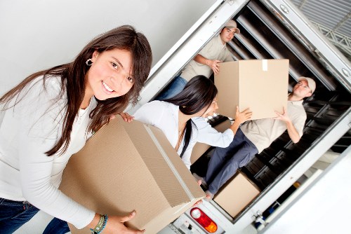Business relocation and office setup after removals in Roehampton