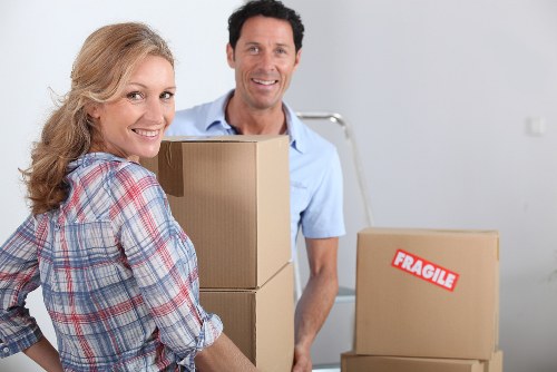 Large removal van suitable for a Roehampton house relocation